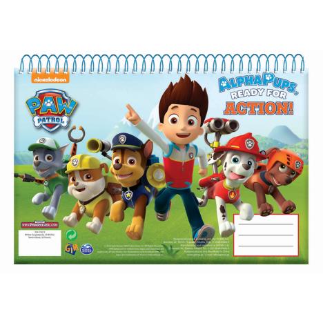 Paw Patrol A4 30 Sheet Spiral Sketch Book £1.99